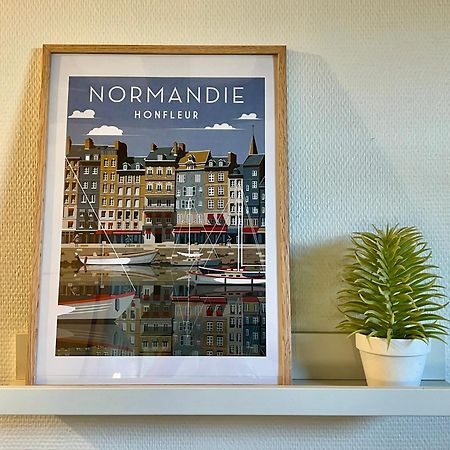 Une Pause Chez Julien, Appartement Lumineux Et Idealement Situe! Honfleur Luaran gambar