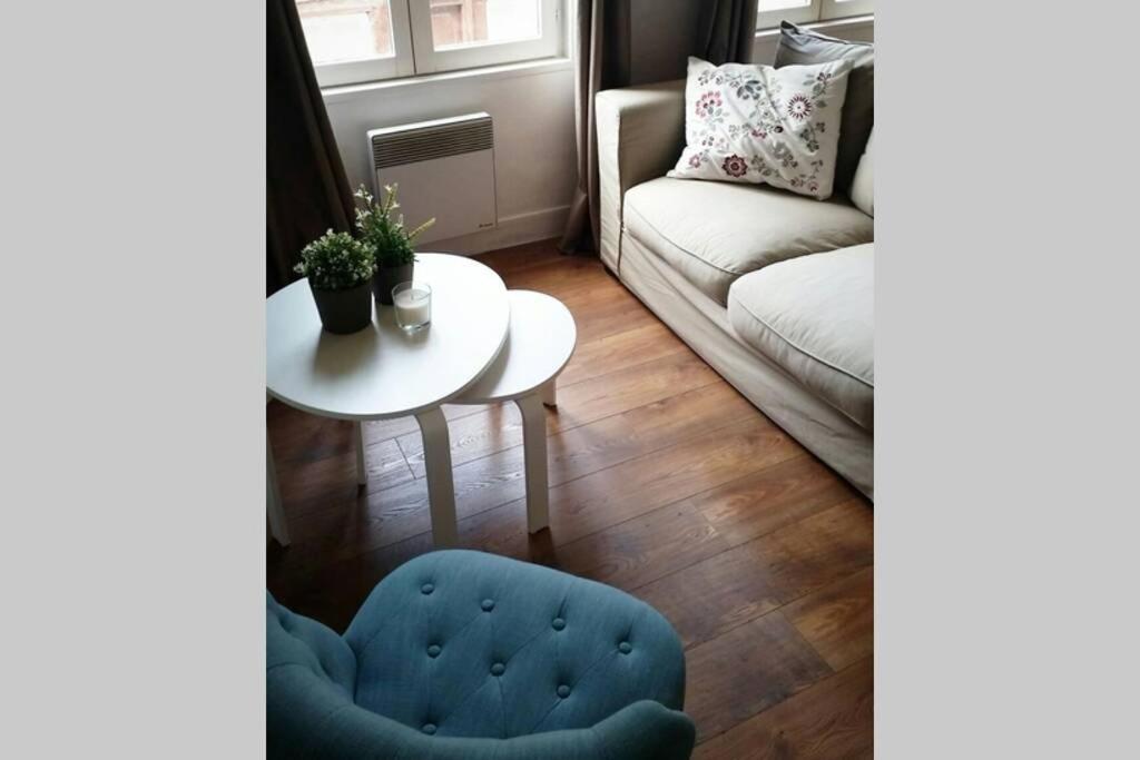 Une Pause Chez Julien, Appartement Lumineux Et Idealement Situe! Honfleur Luaran gambar