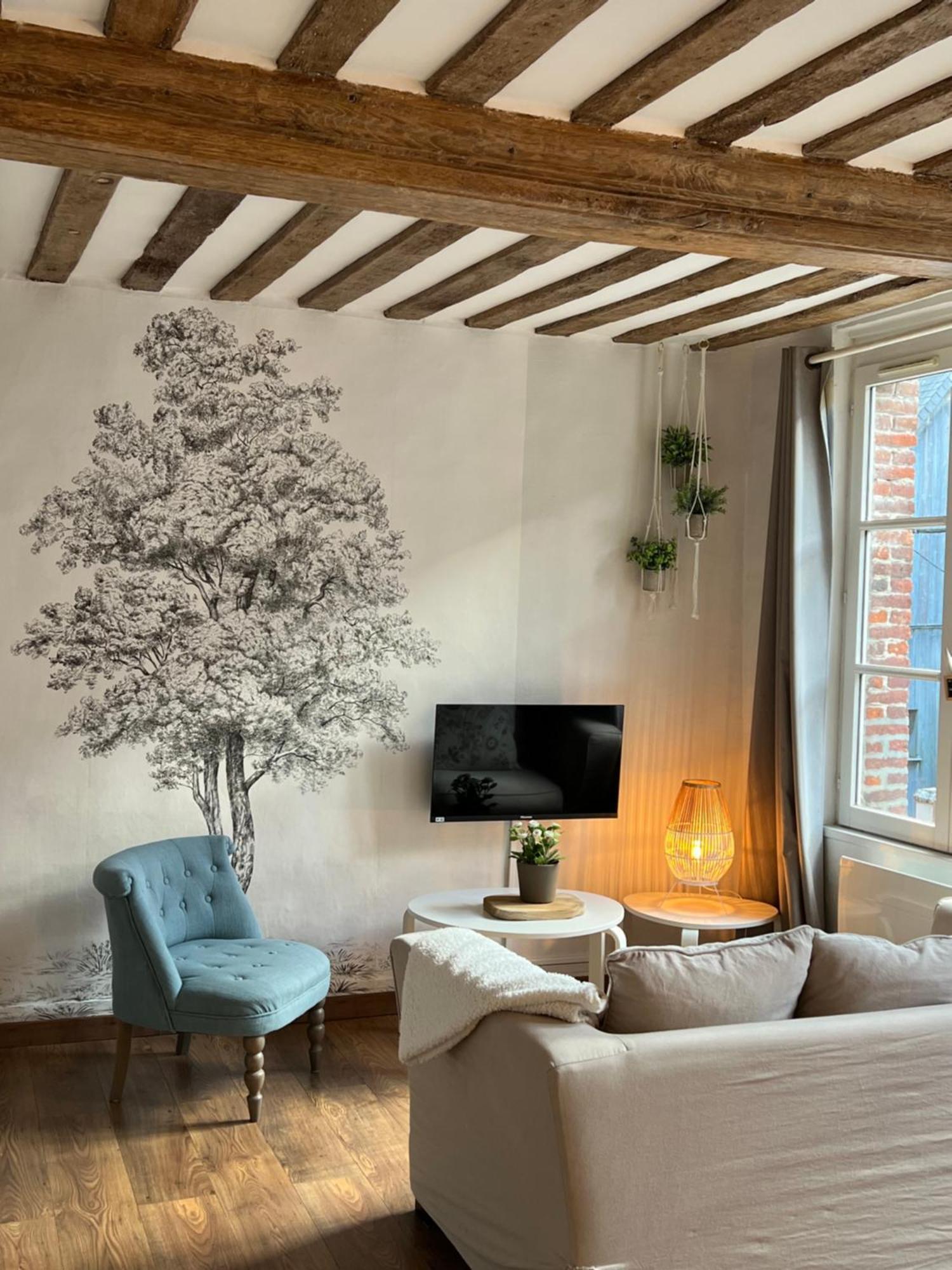 Une Pause Chez Julien, Appartement Lumineux Et Idealement Situe! Honfleur Luaran gambar