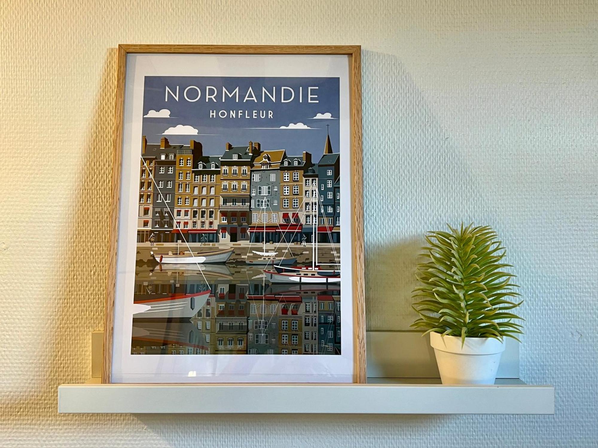Une Pause Chez Julien, Appartement Lumineux Et Idealement Situe! Honfleur Luaran gambar