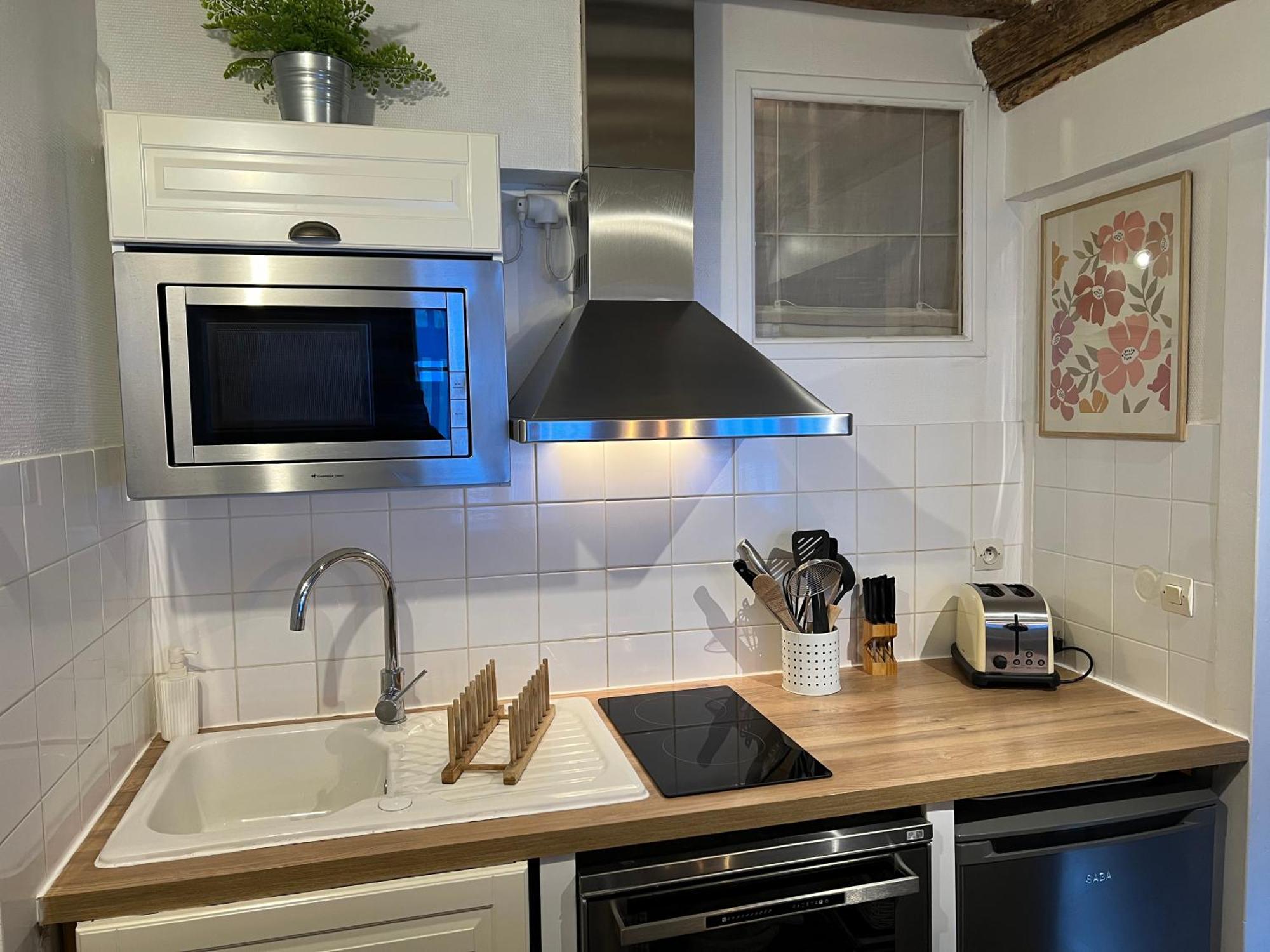 Une Pause Chez Julien, Appartement Lumineux Et Idealement Situe! Honfleur Luaran gambar